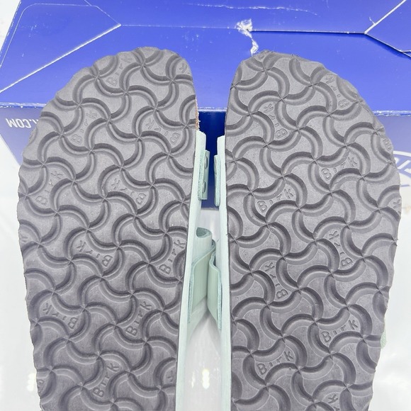 Birkenstock Uji Sandals Leather Suede Surf Green EU 37 Womens US 6- 6.5 - Picture 11 of 13